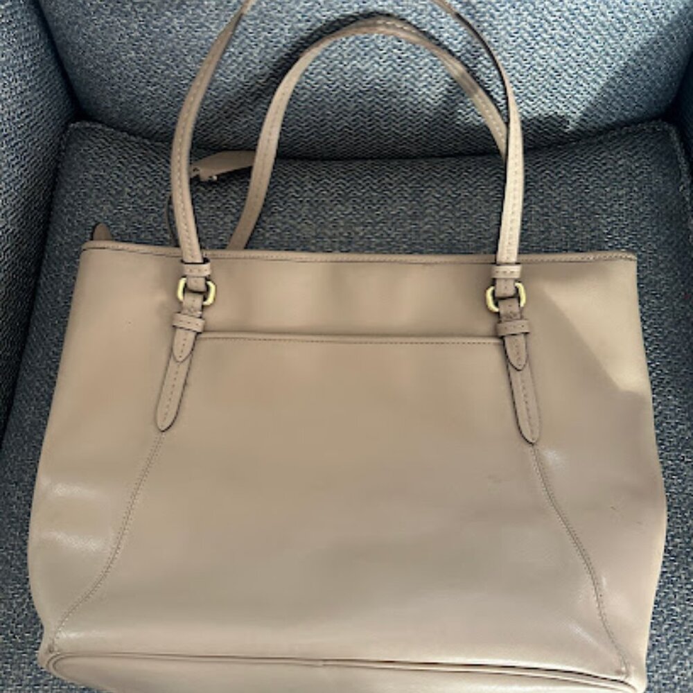 Coach Light Tan shoulder bag or satchel